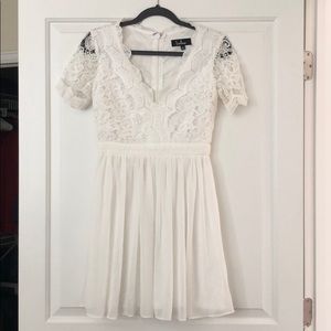 White Lace Dress